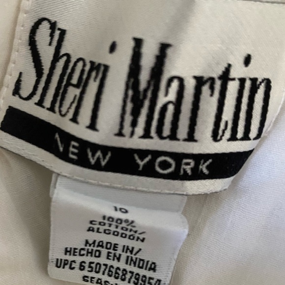 Vintage Western Hippie Button Down Sleeveless White Sewn Bohemian Pockets Retro - Picture 4 of 14